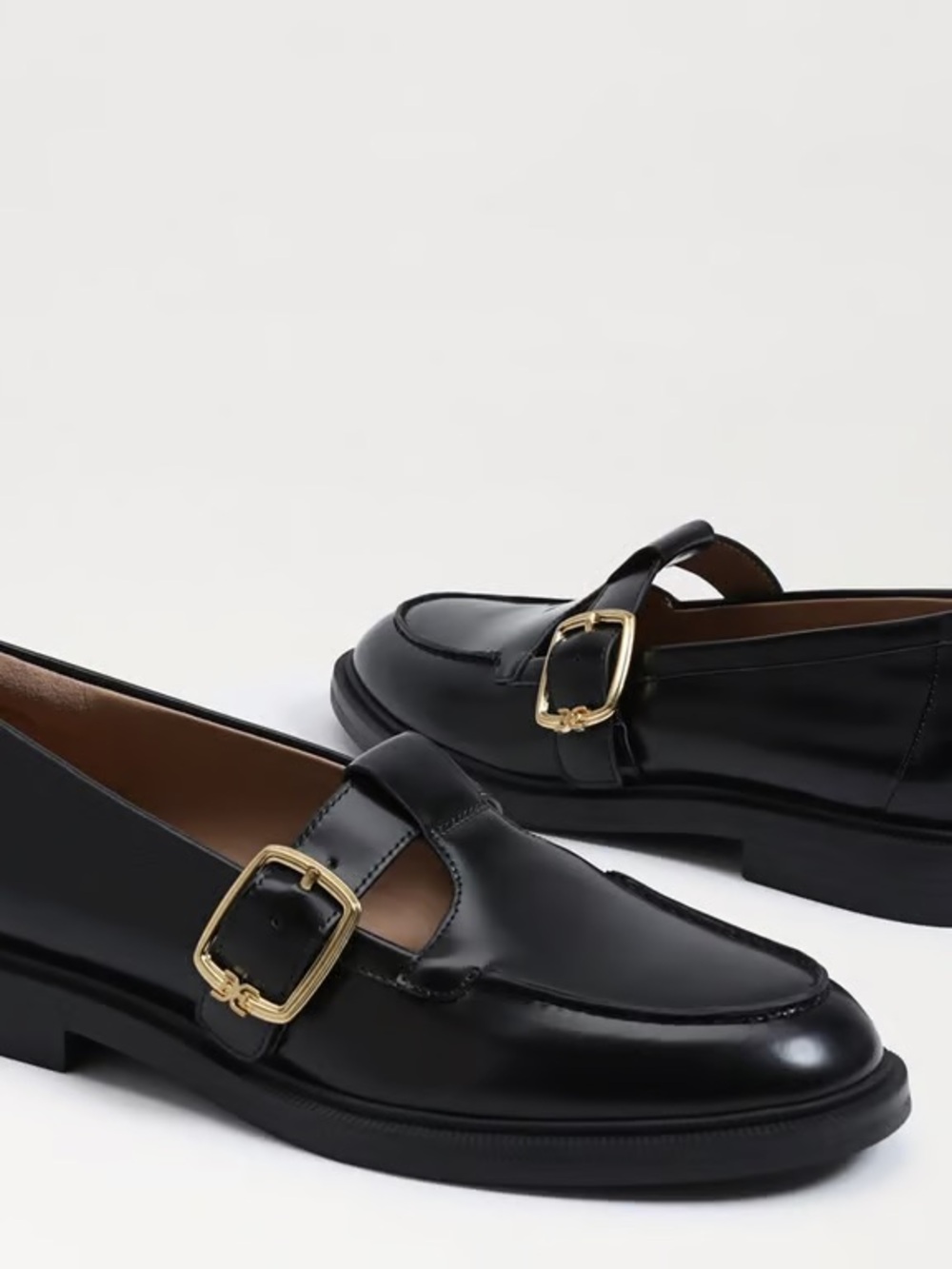 Sam Edelman Elaina T-Strap Buckle Loafer - Picture 5 of 5